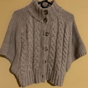 AE Short soft cable cardigan